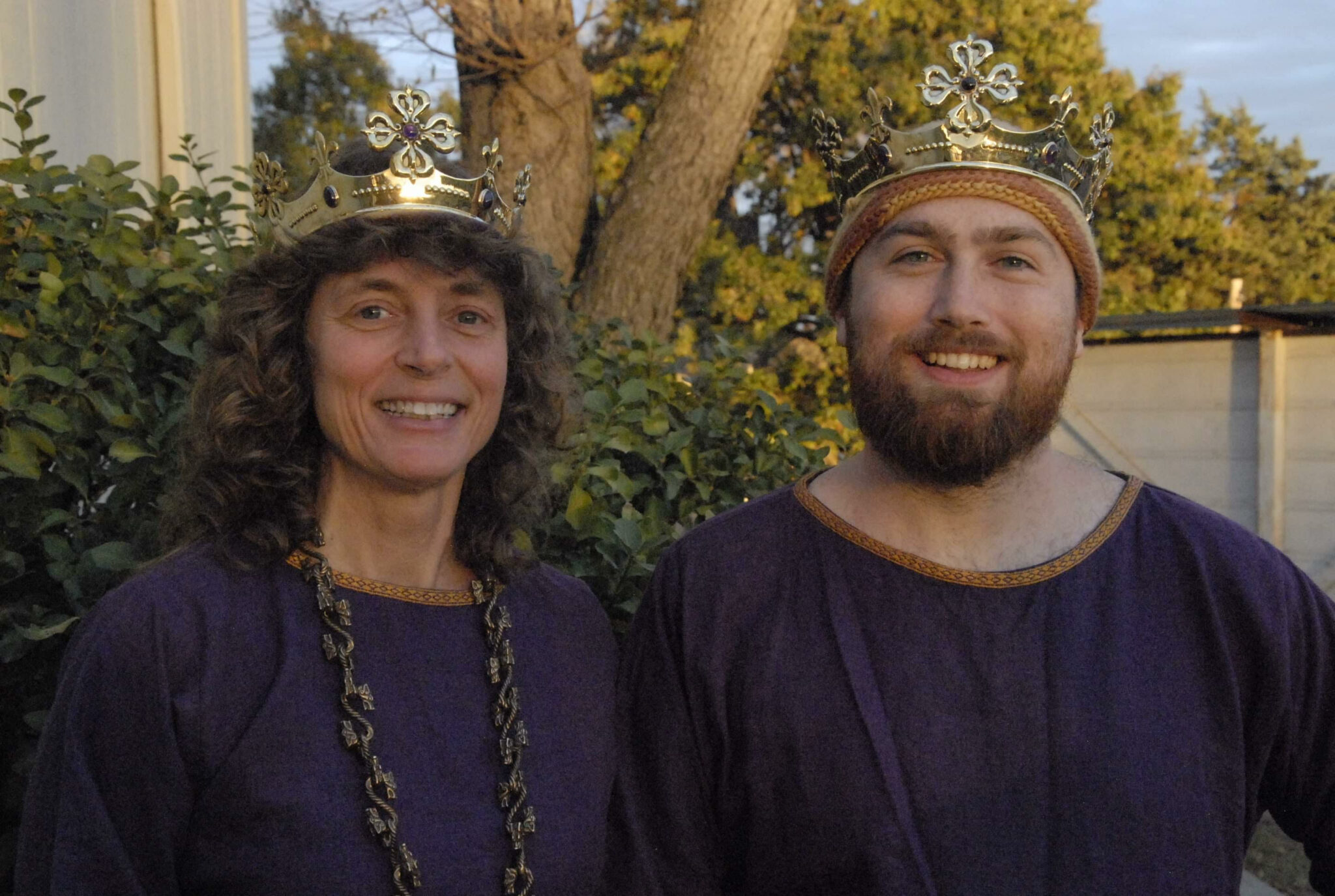 Their Royal Majesties, David and Rhianwen. Image courtesy of the Kingdom Webpage
